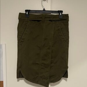 Isabel Marant Juliette Olive Pencil Skirt